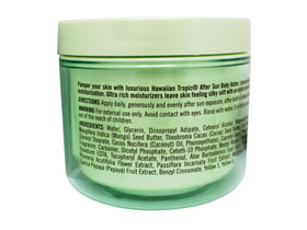 Hawaiian Tropic Aftersun Body Butter Exotic Coconut in a beach setting