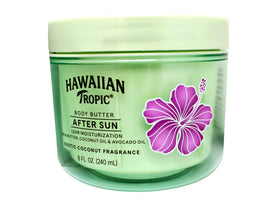 Hawaiian Tropic Aftersun Body Butter Exotic Coconut jar front view
