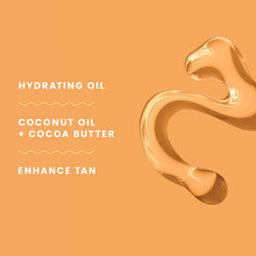 Hawaiian Tropic Dark Tanning Oil lifestyle scene at the beach