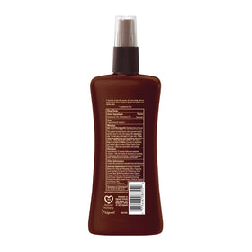 Hawaiian Tropic Dark Tanning Oil Spray packaging details