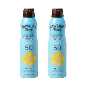 Hawaiian Tropic Everyday Active SPF 50 Sunscreen Spray front view