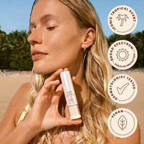 Hawaiian Tropic Mineral Powder Sunscreen Brush SPF 30 packaging