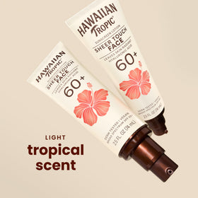 Hawaiian Tropic Sheer Touch Face Sunscreen SPF 60 back view