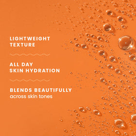 Hawaiian Tropic sunscreen spray back view showing ingredients