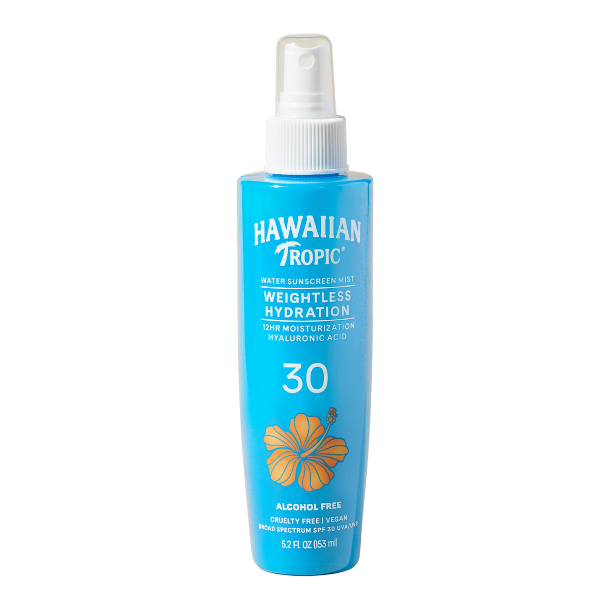 Hawaiian Tropic Water Mist SPF 30 bottle front view