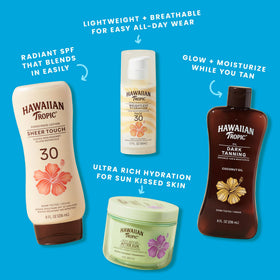 Hawaiian Tropic Water Mist SPF 30 packaging details