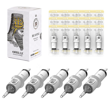 HAWINK 1RL Tattoo Needles Cartridge box with 50PCS