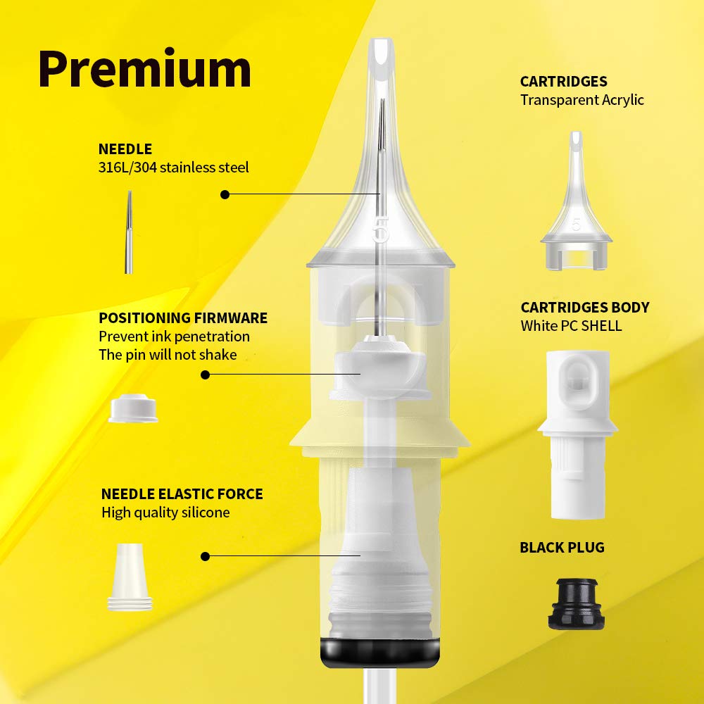 HAWINK 5RL Tattoo Needles Cartridge packaging