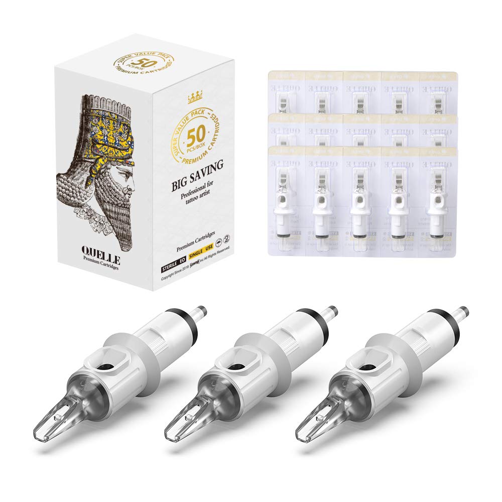 HAWINK Tattoo Cartridge Needles #10 Bugpin 50PCS front view