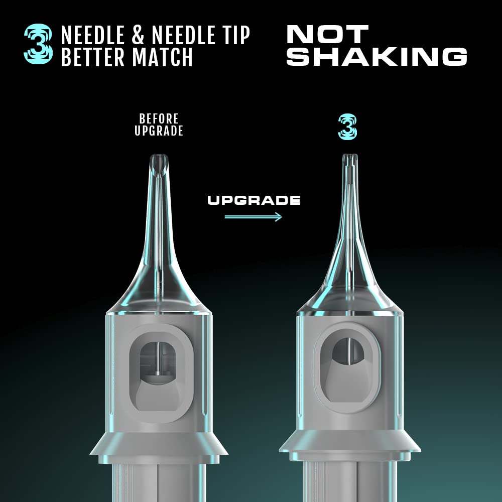 HAWINK Tattoo Cartridge Needles showing membrane feature