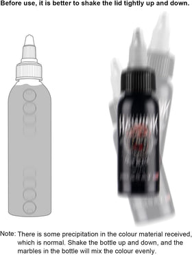 HAWINK Tattoo Ink Set packaging and contents overview