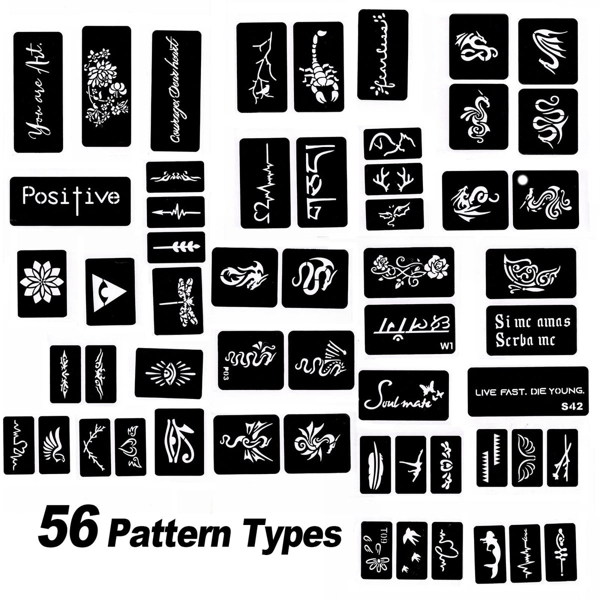 HAWINK tattoo markers with broad and fine tips visible