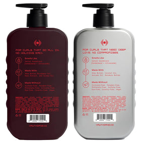 Hawthorne Curl Bounce Conditioner texture on hand