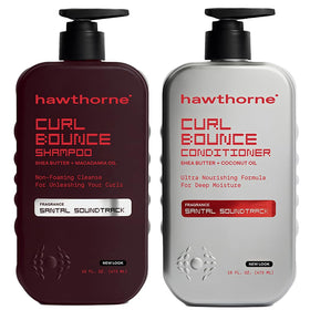 Hawthorne Curl Bounce Shampoo front view 16 oz bottle