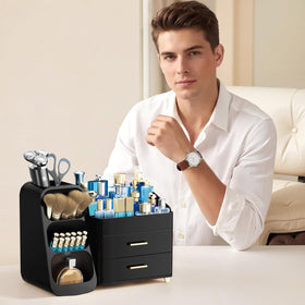 HBlife Cologne Organizer in an office setup with supplies