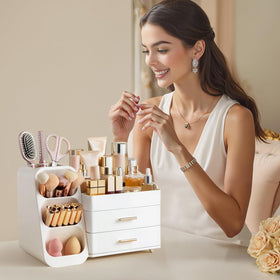 HBlife Makeup Organizer easy to clean surface