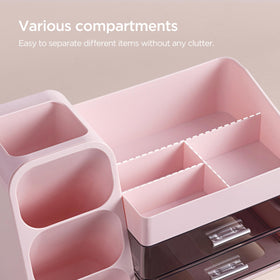 HBlife Makeup Organizer lifestyle scene on a vanity