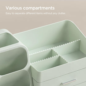 HBlife Makeup Organizer with skincare products and tools