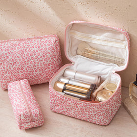HBselect medium makeup bag size 10.4 x 3.5 inches
