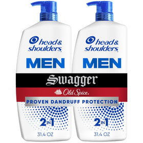 Head & Shoulders 2-in-1 Shampoo and Conditioner Old Spice Swagger front view