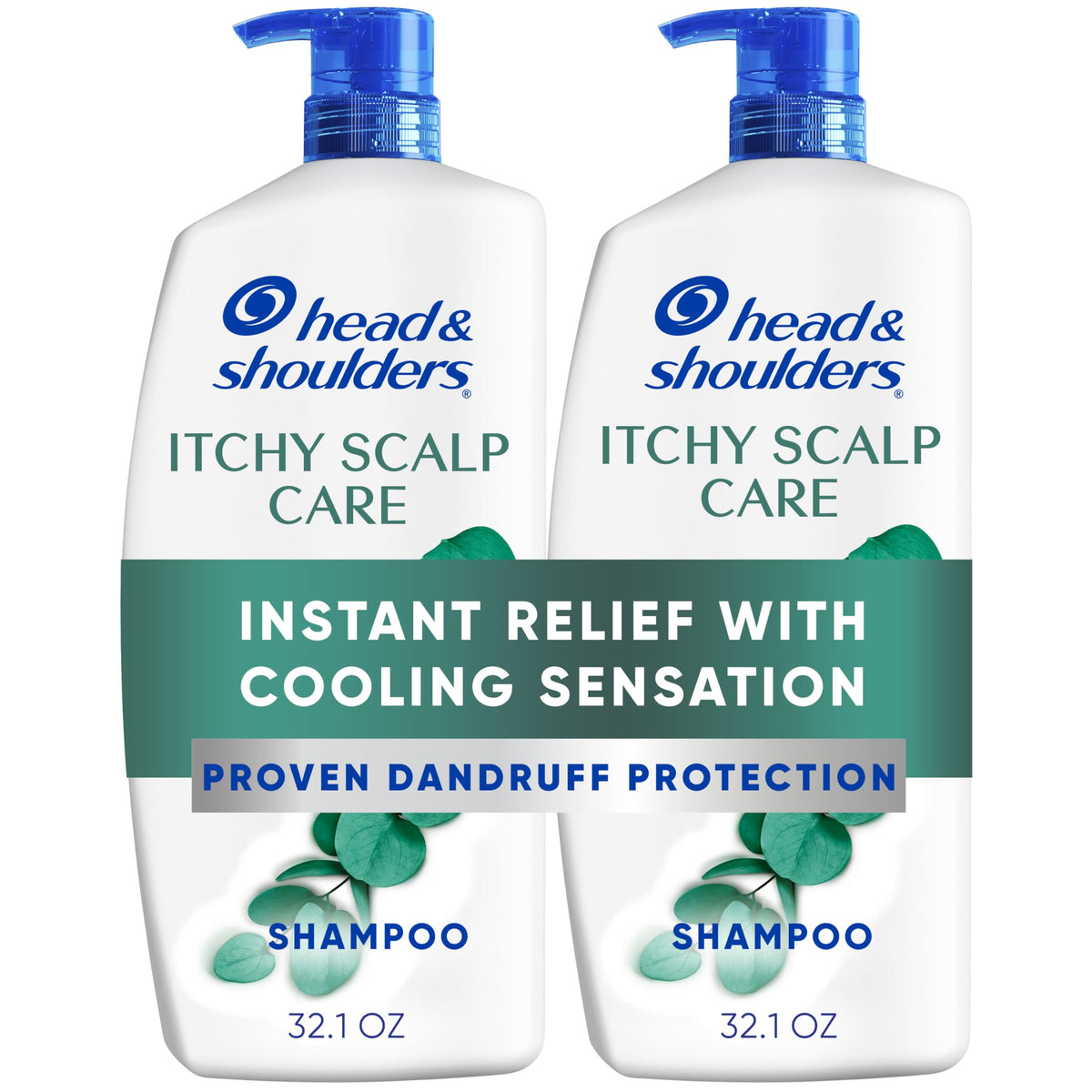 Head & Shoulders Anti-Dandruff Shampoo and Conditioner 2-in-1 front view