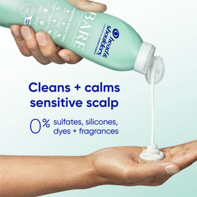 Head & Shoulders BARE Sensitive Scalp Care Shampoo bottle with pump