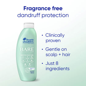 Head & Shoulders BARE Sensitive Scalp Care Shampoo ECOBOTTLE packaging