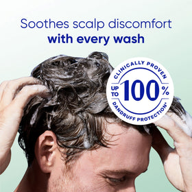 Head & Shoulders BARE Sensitive Scalp Care Shampoo texture on hand