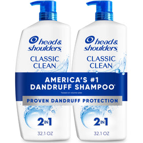 Head & Shoulders Classic Clean 2-in-1 Twin Pack front view