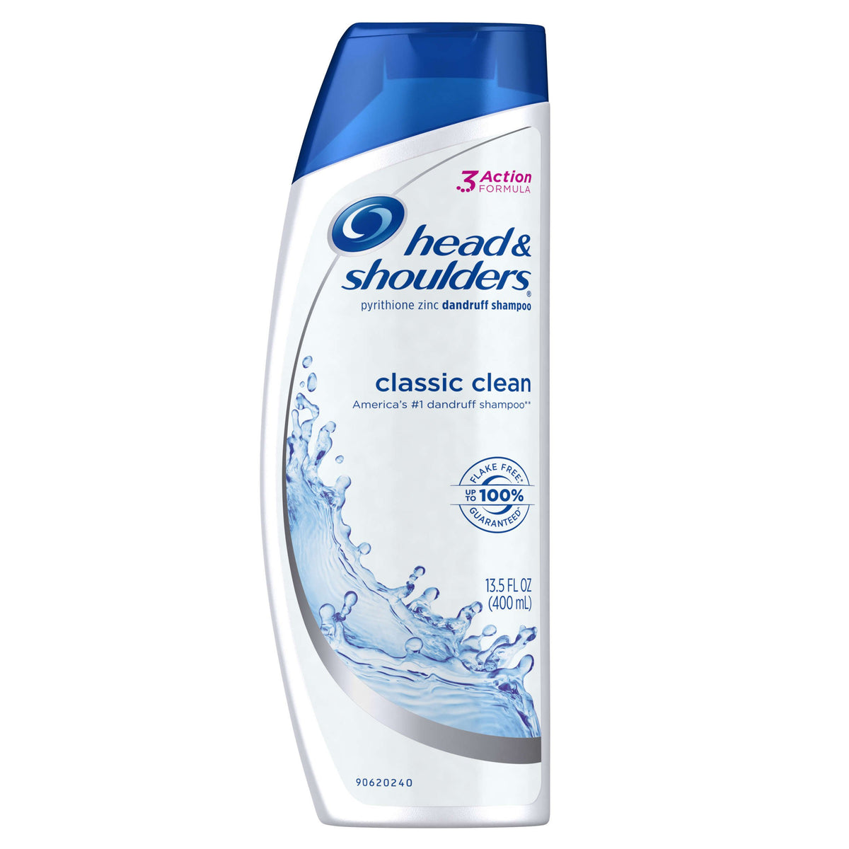 Head & Shoulders Classic Clean Dandruff Shampoo 13.5 Oz front view