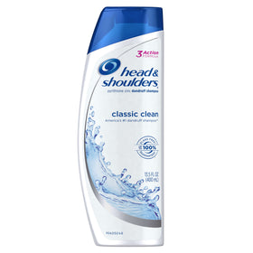 Head & Shoulders Classic Clean Dandruff Shampoo 13.5 Oz front view