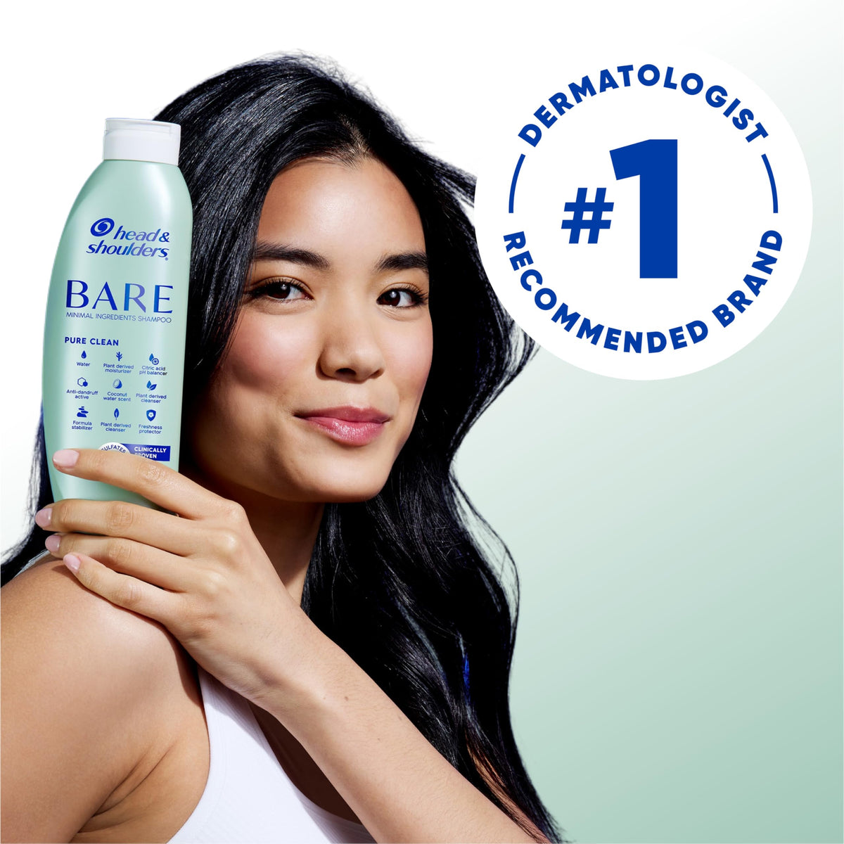 Head & Shoulders ECOBOTTLE made with 45% less plastic