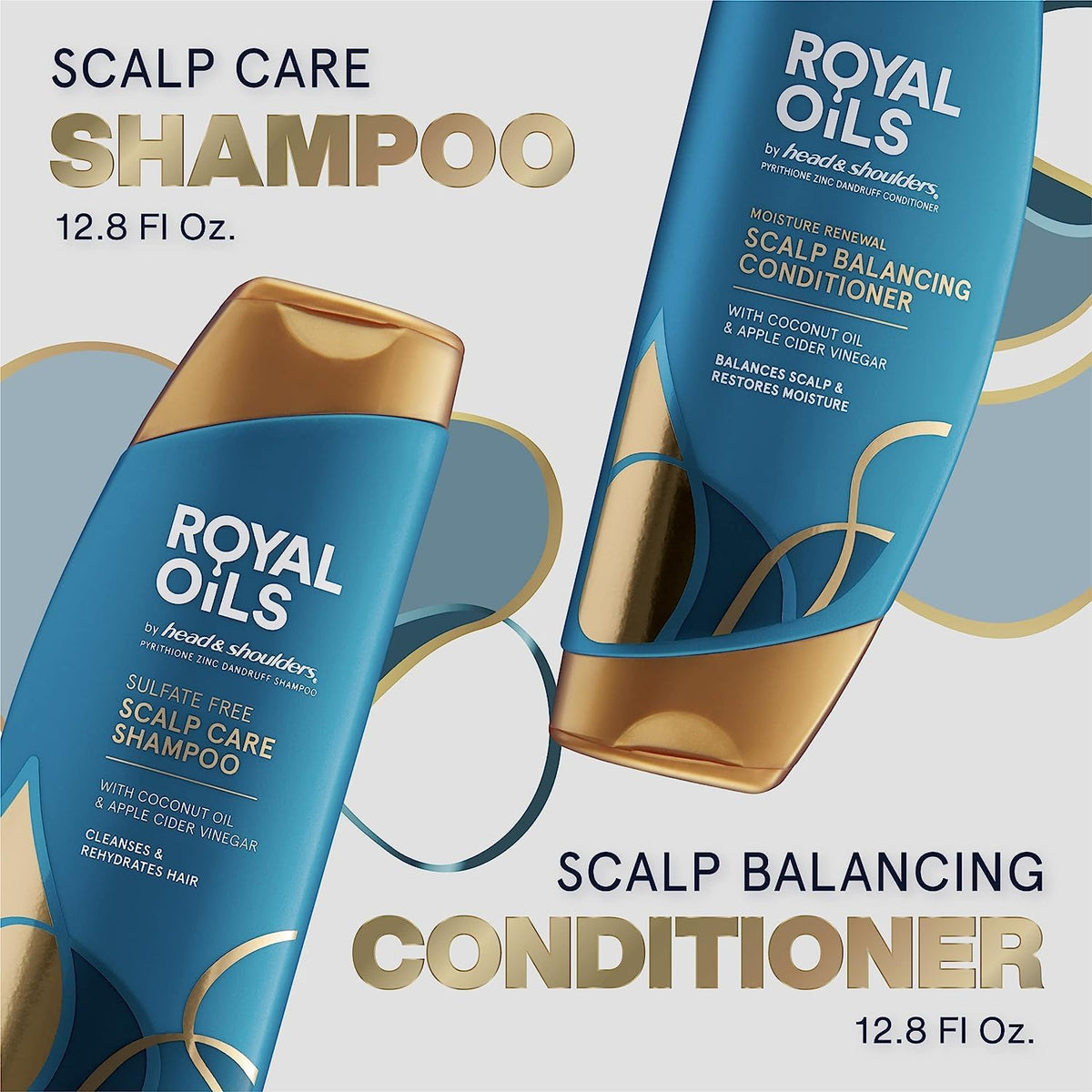 Head & Shoulders Royal Oils Conditioner bottle with coconut oil