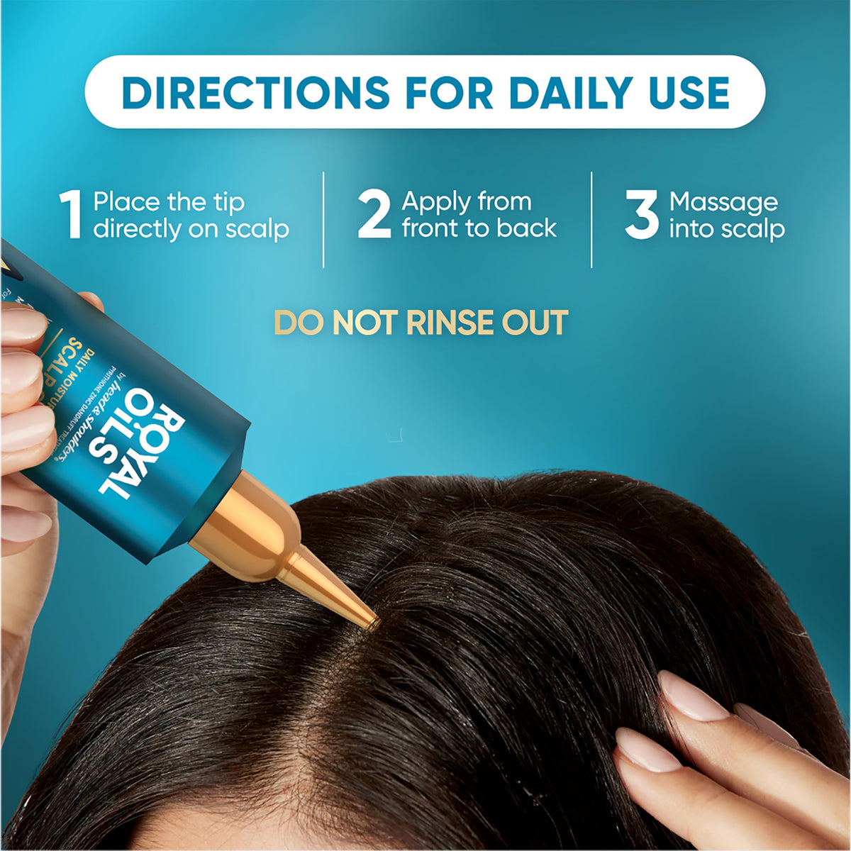Head & Shoulders Royal Oils Daily Moisture Scalp Cream with coconut oil ingredient