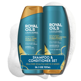 Head & Shoulders Royal Oils Shampoo and Conditioner Set front view