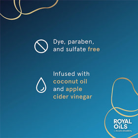 Head & Shoulders Royal Oils Shampoo bottle with apple cider vinegar