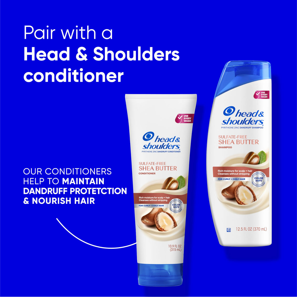 Head & Shoulders Shea Butter Shampoo with conditioner