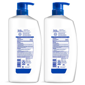 Head & Shoulders Tea Tree Oil product ingredients list on the bottle