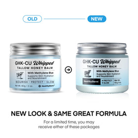 HealthyDerm Copper Peptides GHK-Cu Blue Balm 2oz back view