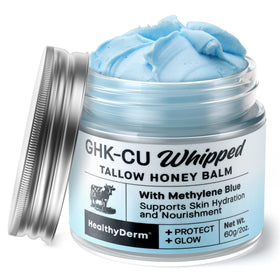 HealthyDerm Copper Peptides GHK-Cu Blue Balm 2oz front view