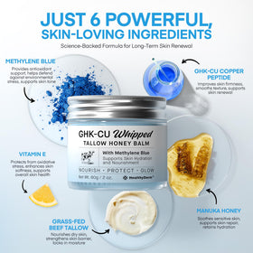 HealthyDerm Copper Peptides GHK-Cu Blue Balm packaging