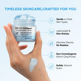HealthyDerm Copper Peptides GHK-Cu Blue Balm with natural ingredients