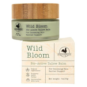 Hearth and Homestead Wild Bloom Tallow Face Balm front view