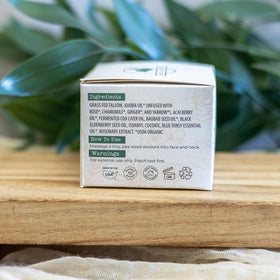 Hearth and Homestead Wild Bloom Tallow Face Balm ingredients list
