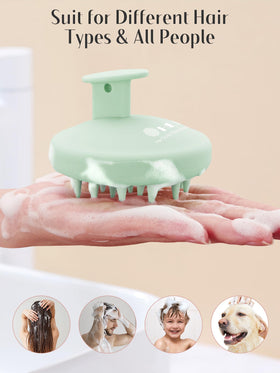 HEETA Silicone Scalp Massager packaging