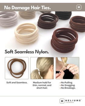 Heliums Thin Hair Ties packaging