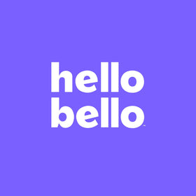 Hello Bello Baby Shampoo & Body Wash on a towel