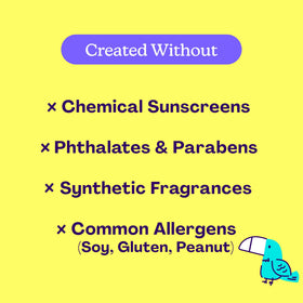 Hello Bello Kids Sunscreen SPF 50 Mineral Lotion 5oz application on skin