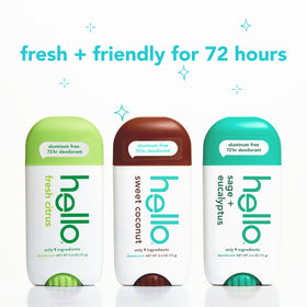 hello Deodorant Sweet Coconut stick close-up