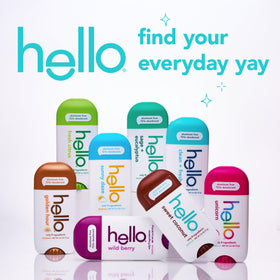 hello Deodorant Variety Pack with natural background